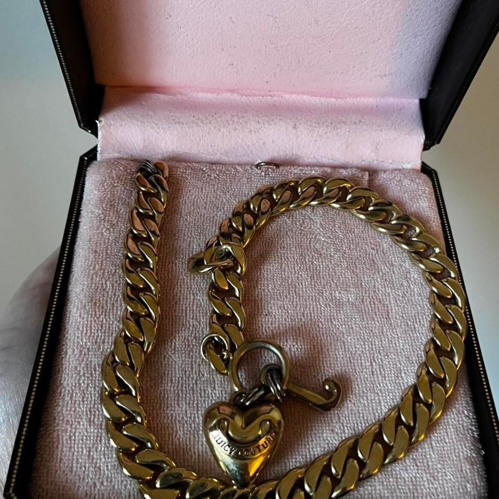 Juicy Couture Heart Charm Necklace